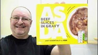 Asda Just Essentials Beef Slices In Gravy ~ Only £1 ~ Budget Food ~ Meal Idea ~ Food Review