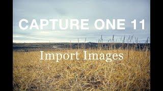 Capture One Pro 11 - Import Images into a session (Beginner)