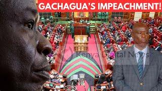 LIVE!! DP Gachagua's Impeachment Hearing in Senate!