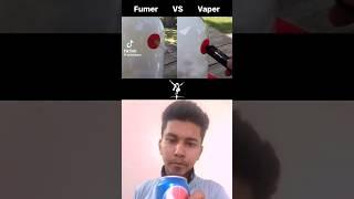 Fumer VS vaper// cigarette vs vape