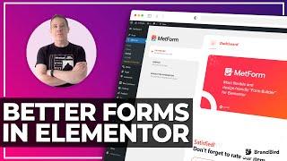 Powerful Free (& Pro) Form Builder for Elementor | MetForm