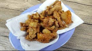 Crispy Chicken Skin (Chicharrón/脆鸡皮)