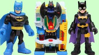 Batman Helps Spidey & Friends - Joker Goes To Batcave Ultimate Headquarters - Superhero Toys