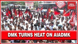 Chennai Water Crisis: DMK Holds Massive Protest Against The Ruling AIADMK's Plan Of Action