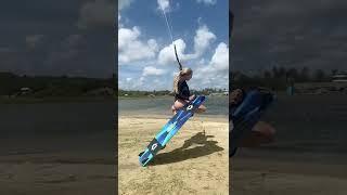 Hannah Whiteley Viral Darkslide #shorts #kitesurfing