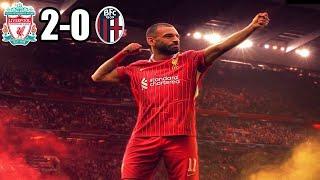 Salah Scores Wondergoal I Liverpool 2-0 Bologna Reaction Post Match Analysis