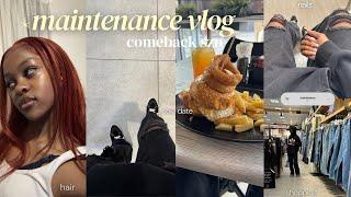 Maintenance Vlog | [hair, nails, lashes] | South African Youtuber