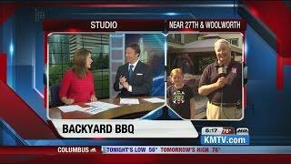 Special guest helps deliver weather forecast with Meteorologist Jim Flowers