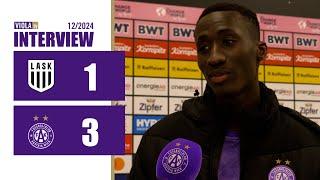 Torschütze Abubakr Barry zum 3:1-Sieg beim LASK (12/2024) #faklive #ViolaTV #veilchen