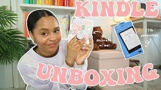 I got a kindle paperwhite!  unboxing, set-up & review