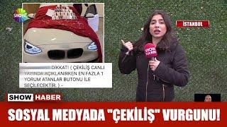 Sosyal medyada "Çekiliş" vurgunu!