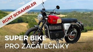 Všestranná motorka do jakéhokoliv terénu! RGNT No.1 Scrambler SEL | BACINA.TV