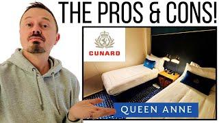 Inside Cabins - the Pros & Cons (Cunard Queen Anne)