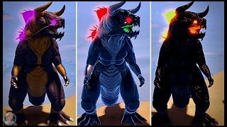 New Gojira Aurath Best Skins Color Kaiju Universe  Roblox