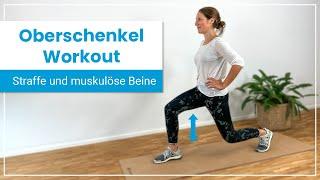 Oberschenkel Workout ️ Diese Übungen sorgen für straffe & muskulöse Beine!