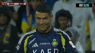 CRISTIANO RONALDO is Back ｜ Al Taawon vs Al Nassr 0 2 Highlights & Goals   Saudi Cup 2024