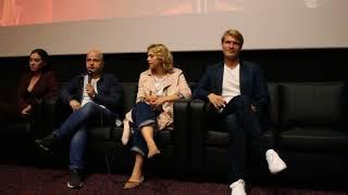 Егор Баранов, Кирилл Зайцев, Юлия Франц, Таисия Вилкова - п/конференция к/ф «Гоголь. Страшная месть»