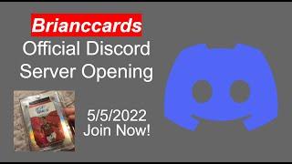 Join The New Brianccards Official Card Discord Community - Link in description!