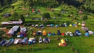 Panorama Pinus Pasiran Tengah Bogor - Drone View