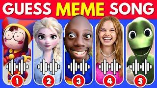 GUESS MEME & WHO'S SINGING Lay Lay, King Ferran, Salish Matter, Elsa, MrBeast, Panda, Chipi Chapa