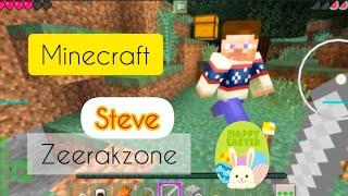 How to play Minecraft//Steve and zeerak zone//Play online worldscraft//Part 1