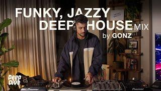 Funky, Jazzy Deep House DJ Mix by Gonz | Vinyl & Digital Session