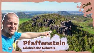 Pfaffenstein: Durchs Nadelöhr zur Barbarine und Opferkessel | Sächsische Schweiz