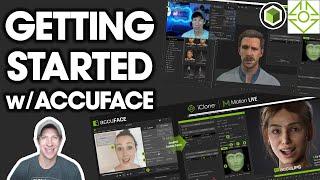 Getting Started with ACCUFACE for Iclone! (AI Facial Mocap Detailed Tutorial)