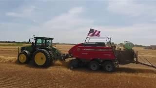 Baling Hay and Straw in Ohio