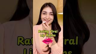 Rating Viral Lip Balms 