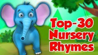 Top 30 Hindi Nursery Rhymes For Kids | Hindi Kavita | Little Treehouse India | Top Hindi Poems