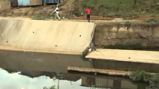 PORTIONS OF ACHIMOTA DRAIN BROKEN