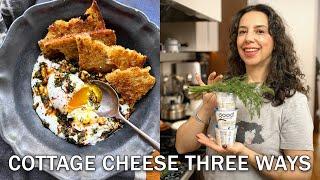 Three Lunch Recipes: Carla’s Cottage Cheese Extravaganza!