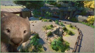 Cute little wombat habitat| Fjevær Zoo | Planet Zoo | speedbuild