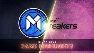 NBL Mini: New Zealand Breakers vs. Melbourne United | Extended Highlights