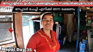 നേപ്പാൾ ചേച്ചി എനിക്ക് തന്ന ഭക്ഷണം നോക്കിയേ ️ Nepal Day 35 #travelblogger #nepal