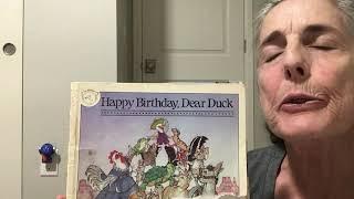 Happy Birthday, Dear Duck by Jan Brett, Part I