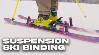 Suspension ski binding day 1 review