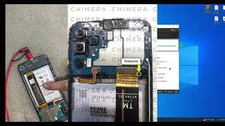 SAMSUNG M135FU/M135F REMOVE FRP VIA TEST POINT DONE WITH CHIMERA TOOL || ZASoft8