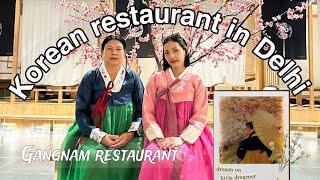 Korean restaurant in Delhi || Gangnam Korean restaurant || Korean cuisine