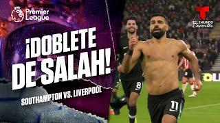 Gol de penal de Mohamed Salah - Southampton vs. Liverpool | Premier League | Telemundo Deportes