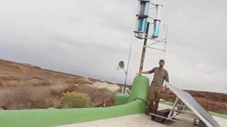 $30 Wind Turbine at Earthship, Taos - OpenSourceLowTech.org