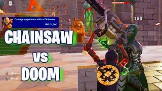 CHAINSAW vs DOCTOR DOOM - Damage opponents with a Chainsaw