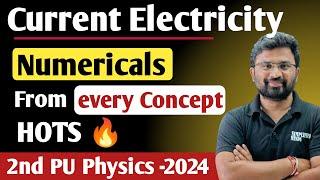 Current Electricity Important Numerical HOTS | 2nd PUC Physics Exam 2024