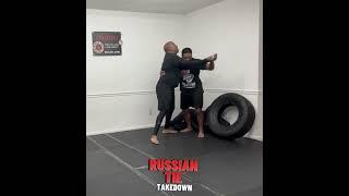 Russian Tie - 2 on 1 Takedown #bjj