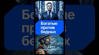 Богатые против бедных #капитализм #бедность #олигархи #нищета  #социализм #коммунизм