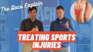 How to treat Sports Injuries — The Docs Explain