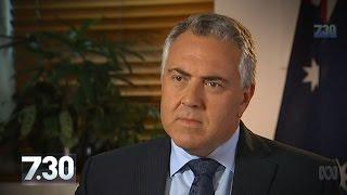 Leigh Sales interviews Treasurer Joe Hockey on 7.30