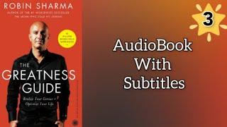 The Greatness Guide AudioBook -Part 3 !!! 20 Ways To Greatness !! Beginners Book To Start Reading.