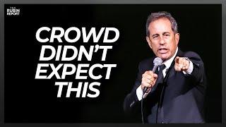 Crowd Roars at Jerry Seinfeld’s Message for ‘Woke’ Heckler
